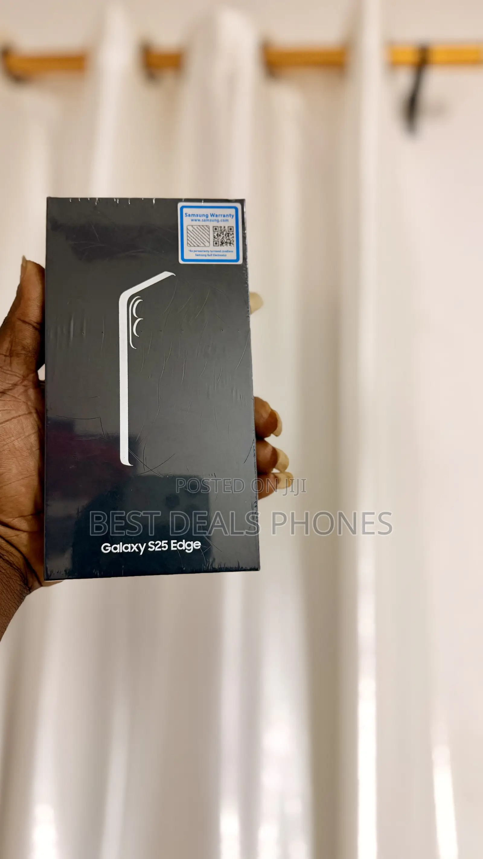 New Samsung Galaxy S25 Edge 256 GB White