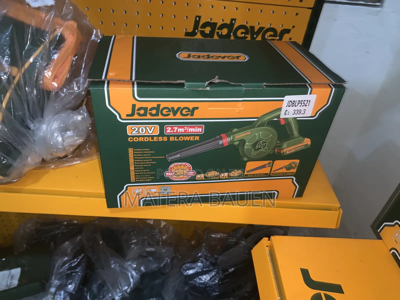 Aspirator Blower Jadever 600w #Jdab1560
