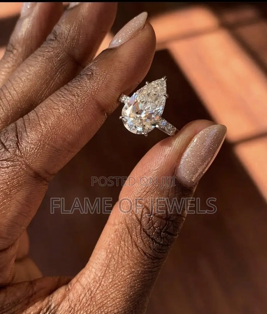 Empress Pear Shape Engagement or Promise Ring