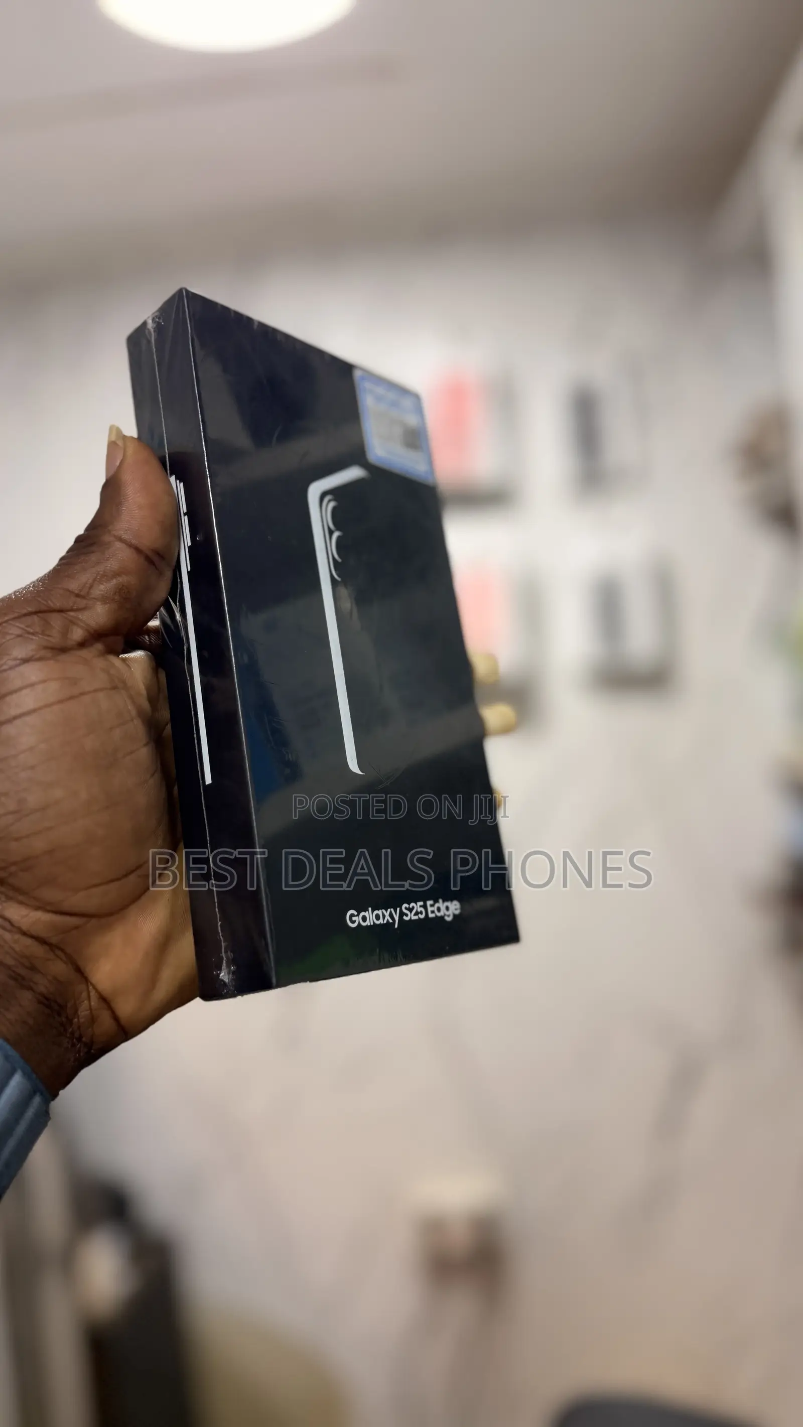 New Samsung Galaxy S25 Edge 256 GB Black