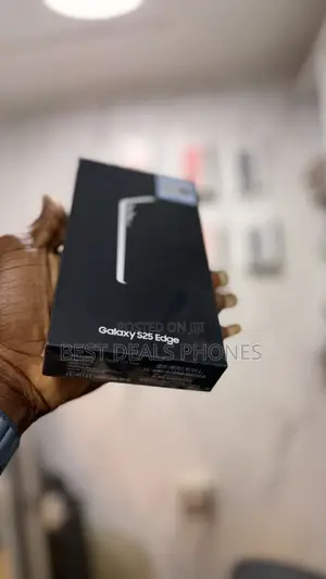 New Samsung Galaxy S25 Edge 256 GB Black