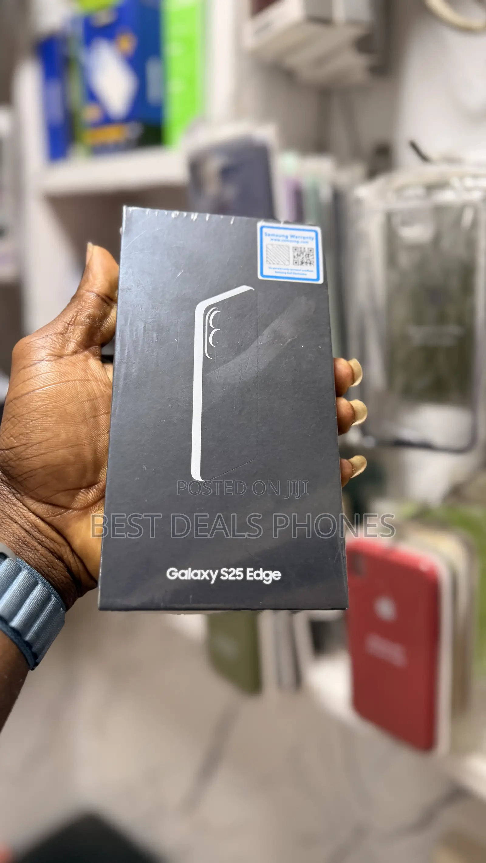 New Samsung Galaxy S25 Edge 256 GB Rose Gold