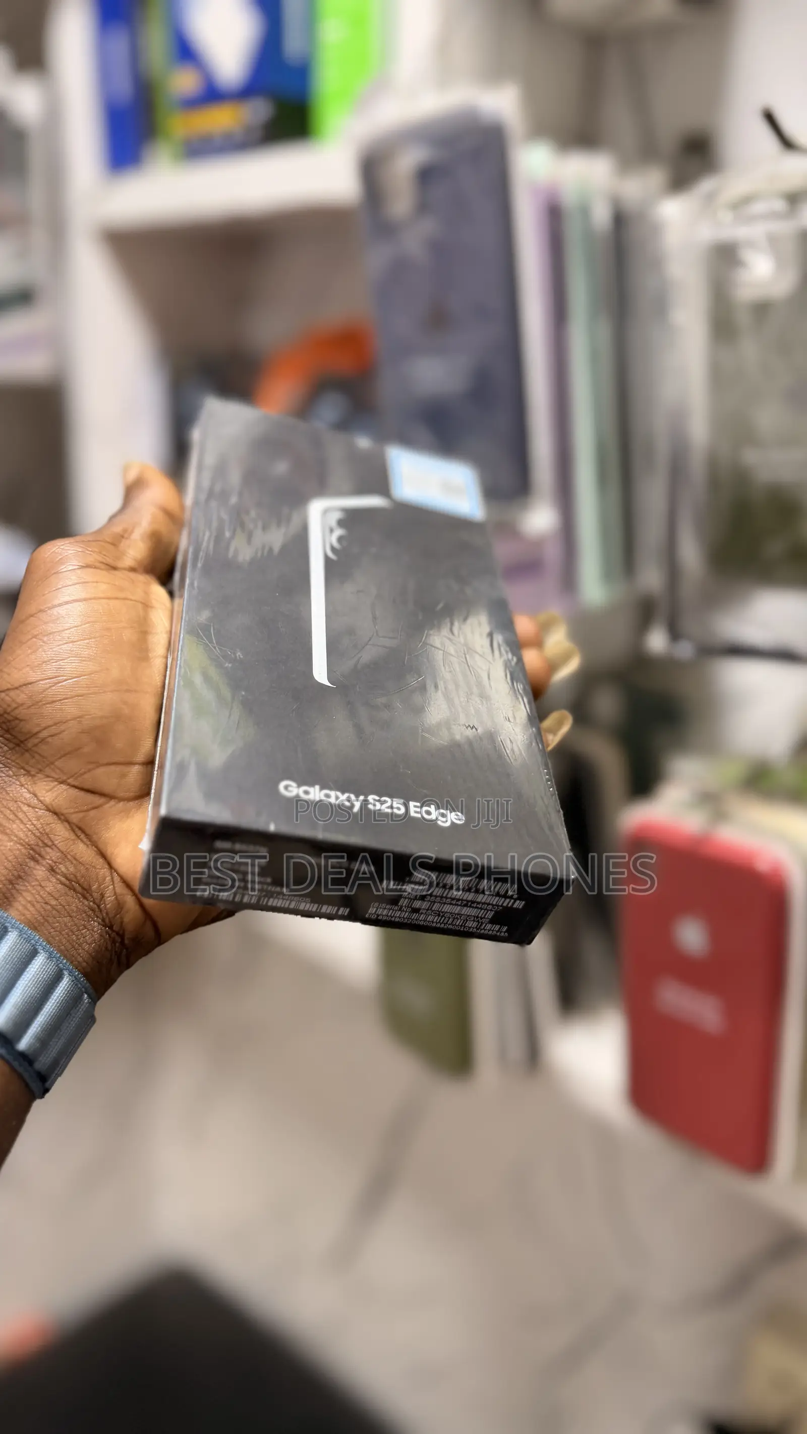 New Samsung Galaxy S25 Edge 256 GB Rose Gold