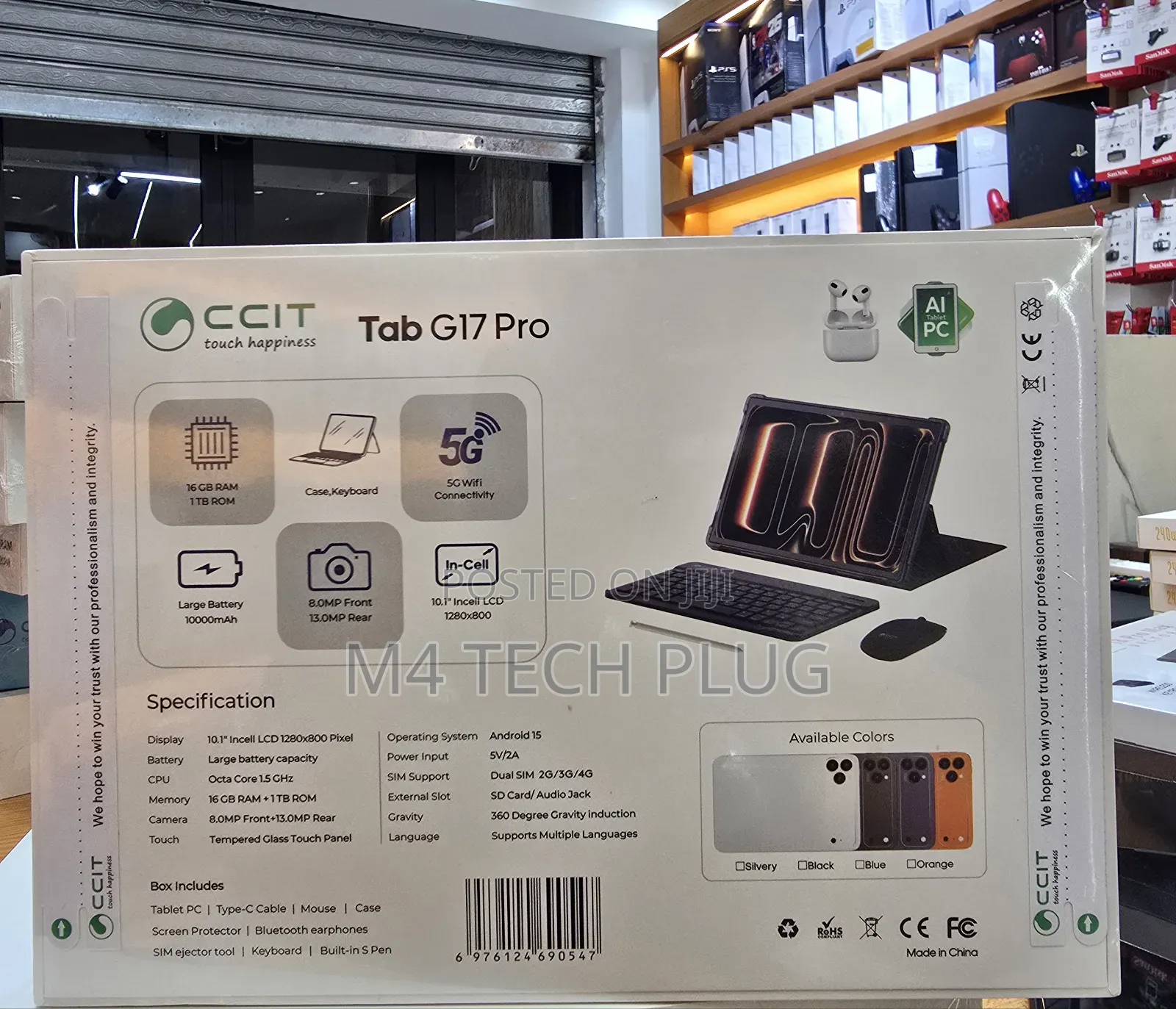 New CCIT Pad One 1 TB Black