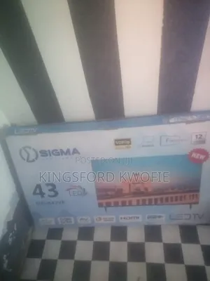 Brand New Sigma Tv 43 Inches
