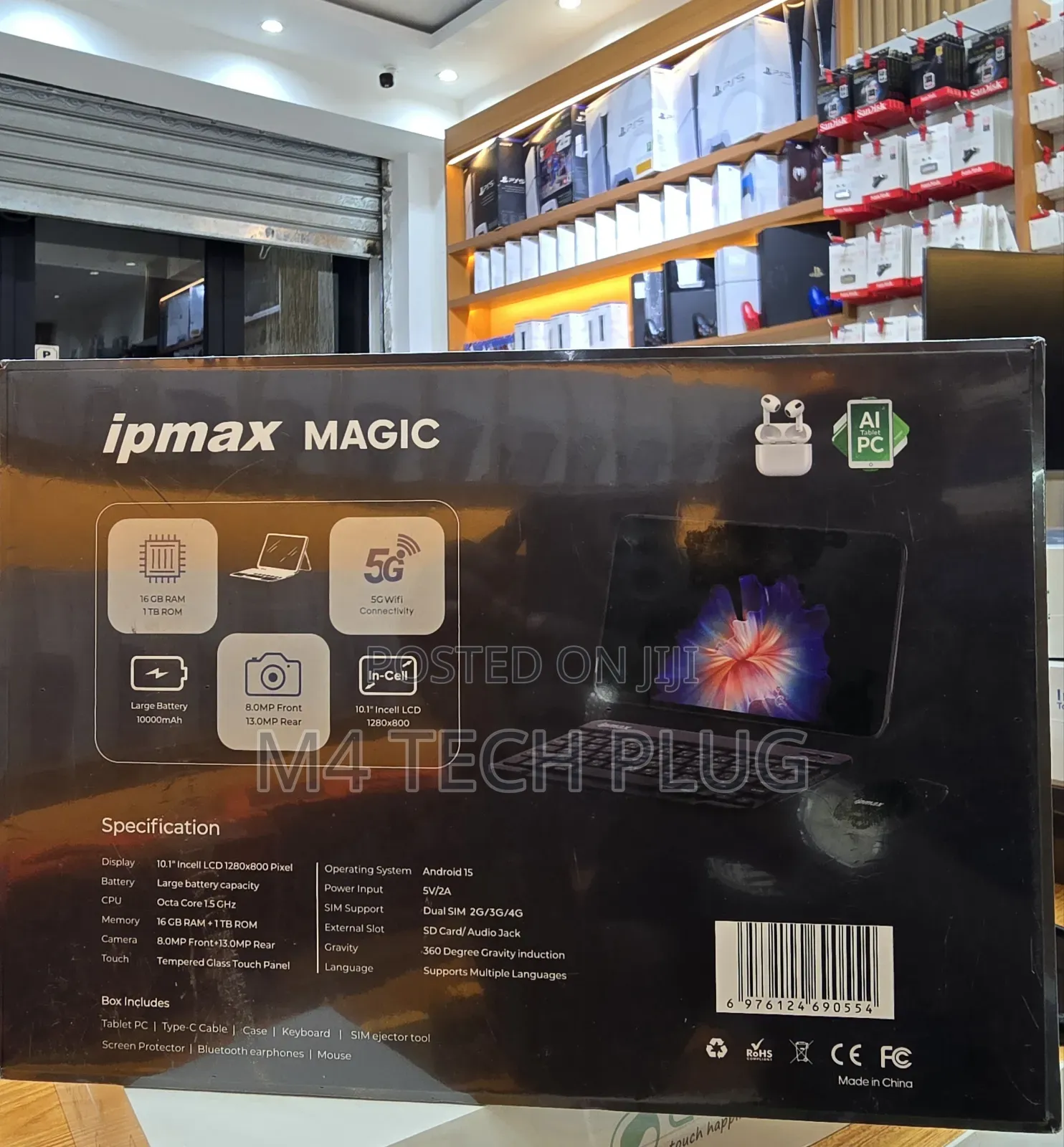 New Tablet 1 TB Black