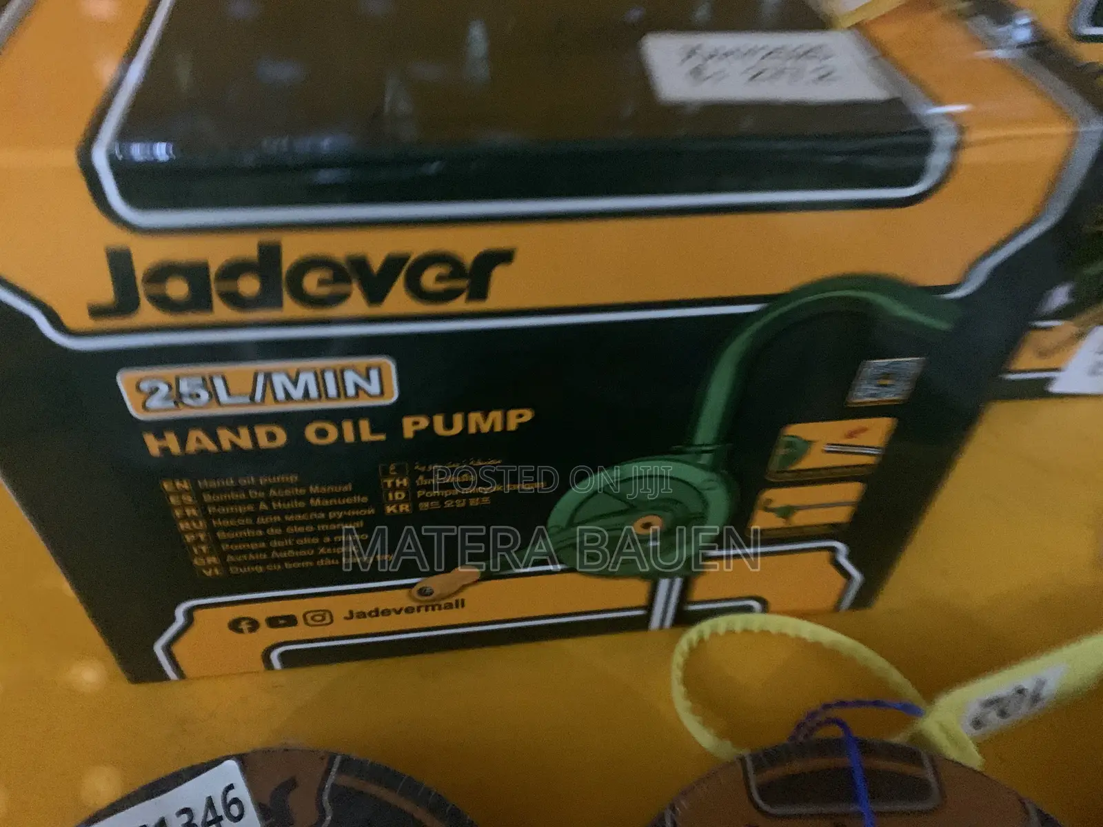 Quality Hand Oil Pump 25l/Min #Jdhy2525