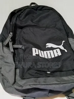 A Fashionable Backpack Orange, Gray Black