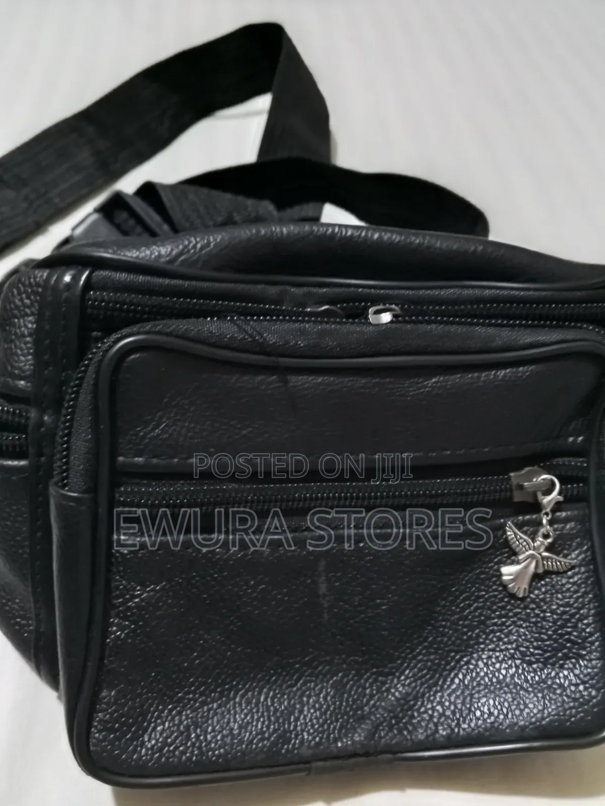 A Fashionable Backpack Orange, Gray Black