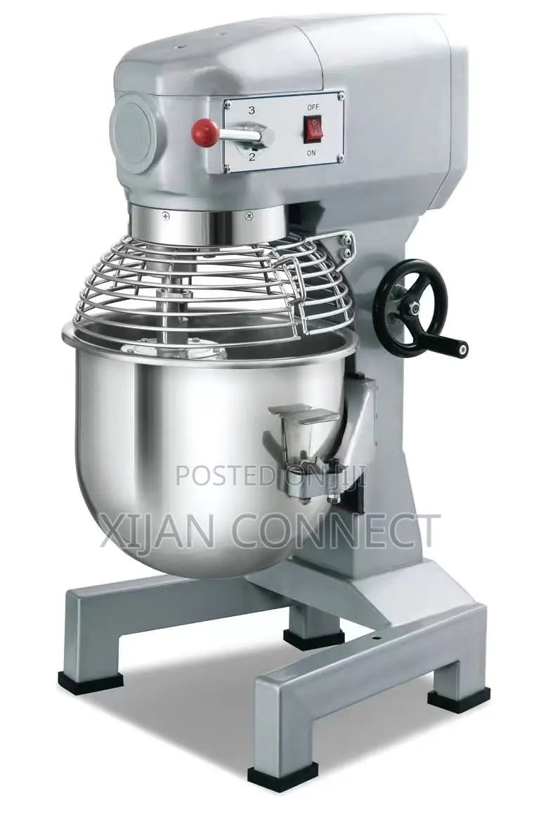 20l Commercial Dough / Planetary Food Mixer With Stainless Steel Bowl