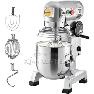 20l Commercial Dough / Planetary Food Mixer With Stainless Steel Bowl
