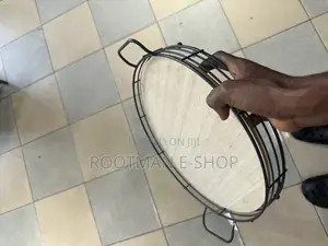 Metal Wood Handle Tray (34.5cm X 4.5cm)