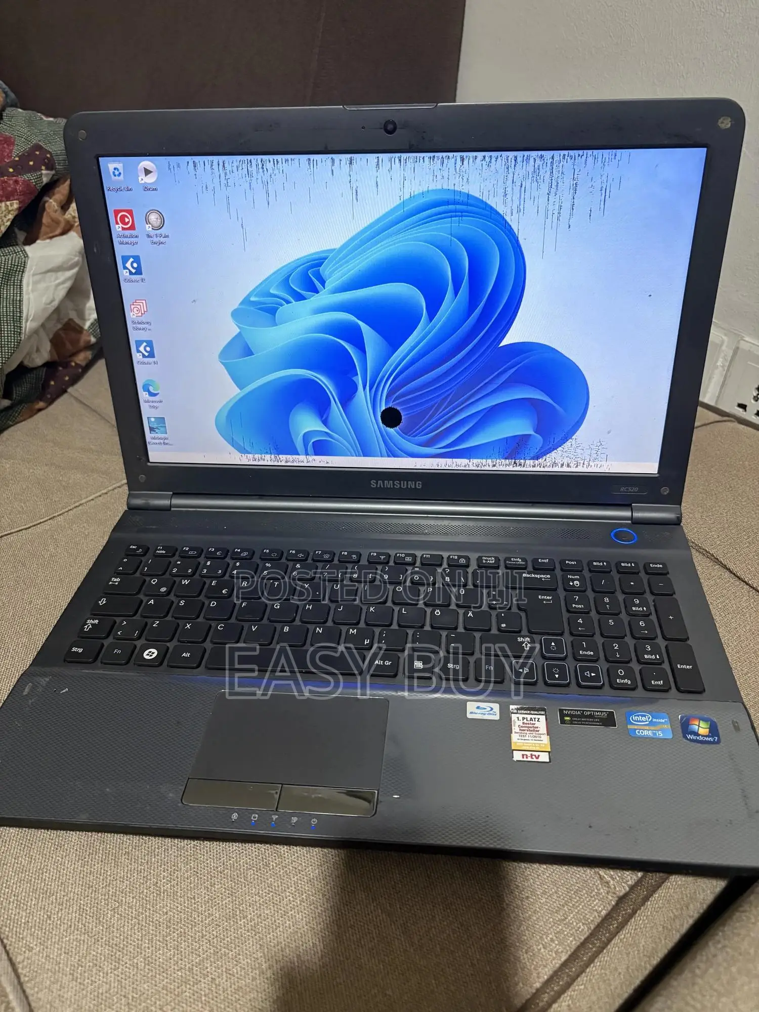 Laptop Samsung RC520 8GB Intel Core i5 HDD+SSD 128GB