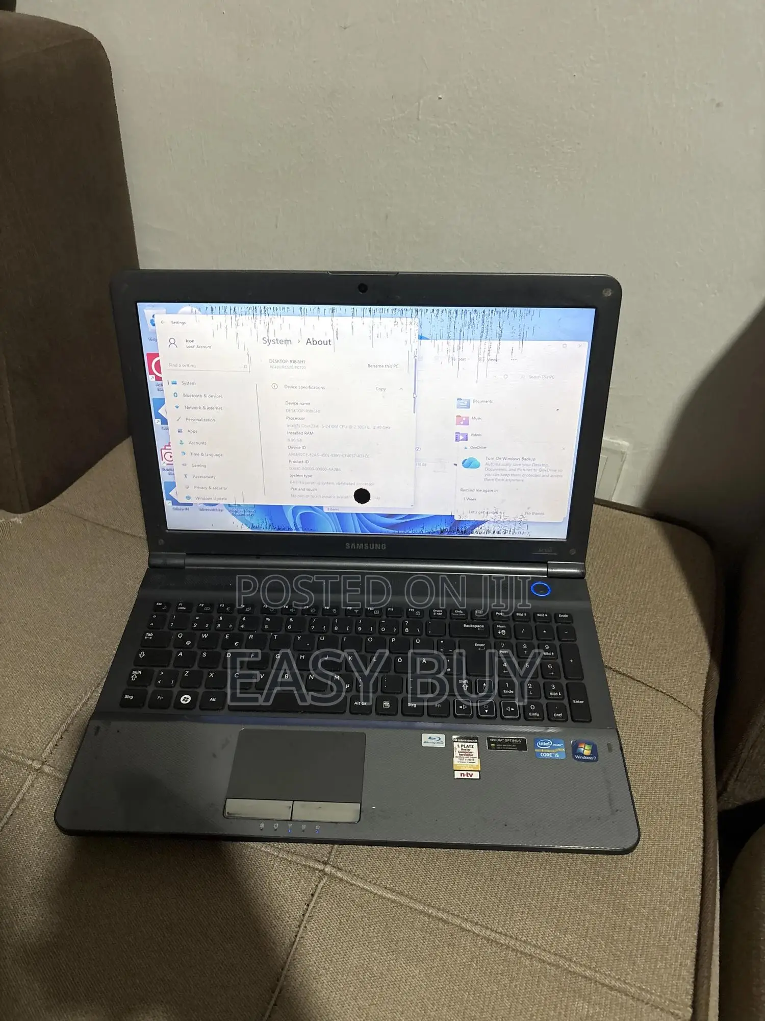 Laptop Samsung RC520 8GB Intel Core i5 HDD+SSD 128GB