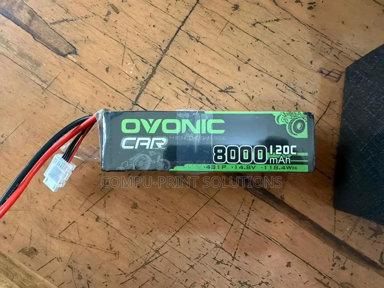 Ovonic 4s Lipo Battery 14.8v 8000mah 120c With Ec5 Connector