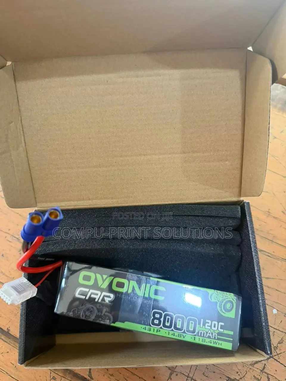 Ovonic 4s Lipo Battery 14.8v 8000mah 120c With Ec5 Connector
