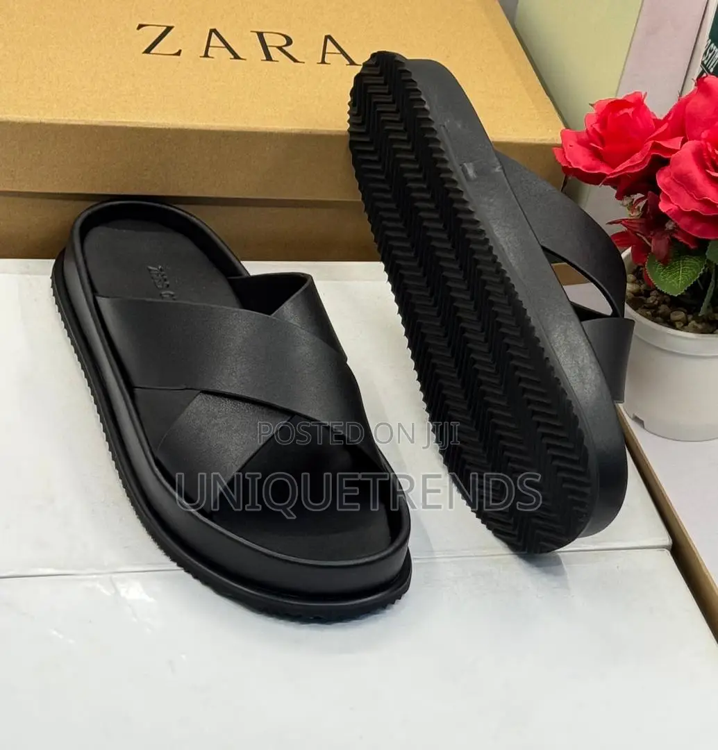 Original Zara Cross-Strap Sandals