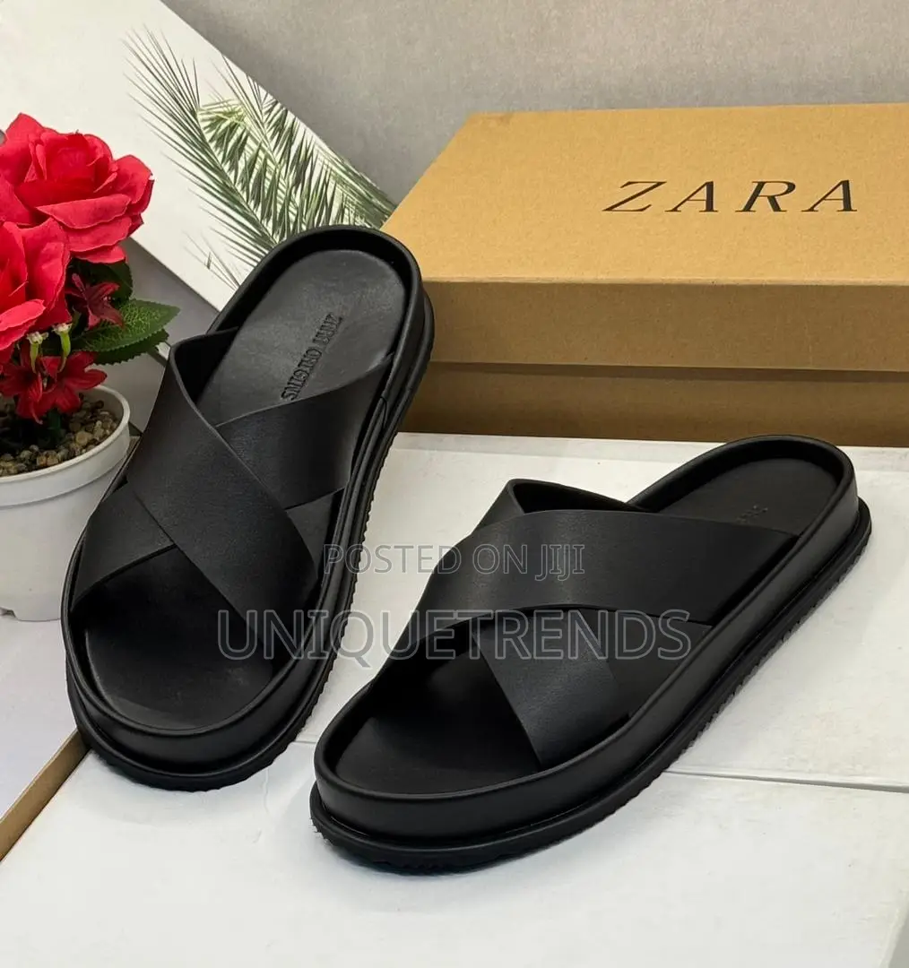 Original Zara Cross-Strap Sandals
