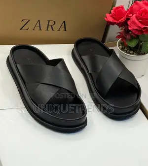 Original Zara Cross-Strap Sandals