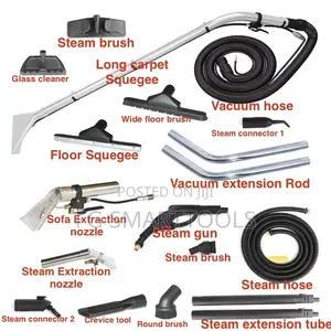 High Pressure Steam Wet Dry Vacuum Cleaner 4in1