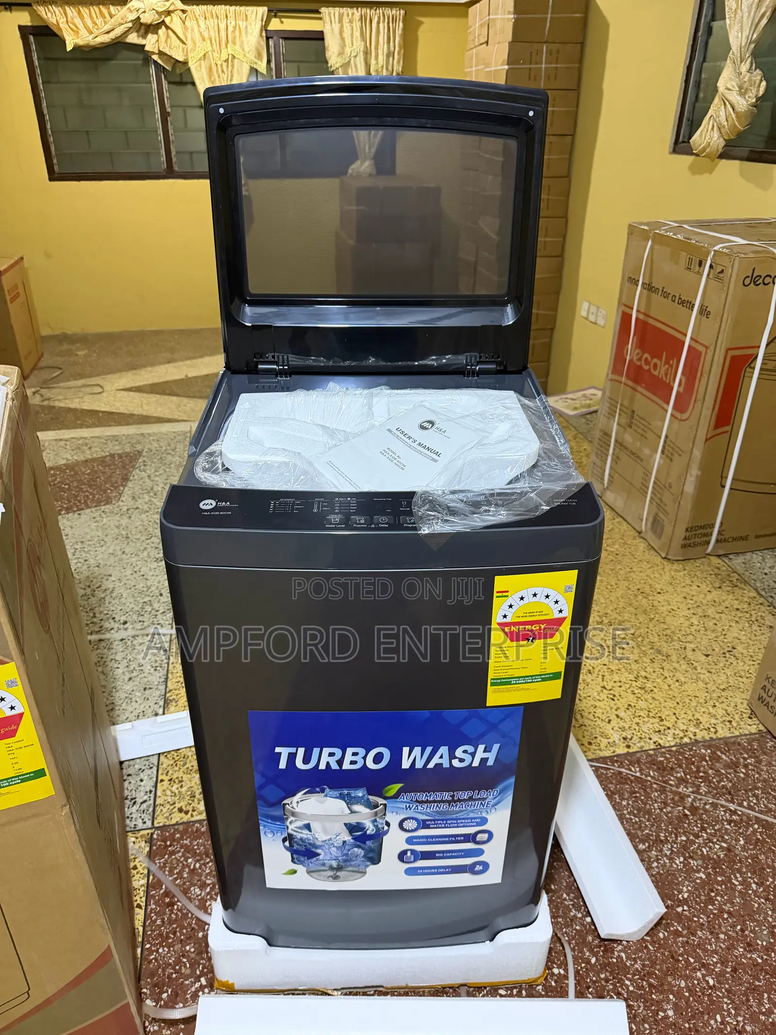 8kg Top Load Washing Machine - Automatic - With Pump