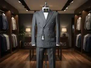 Dark Gray Suit for Office, Graduation and More
