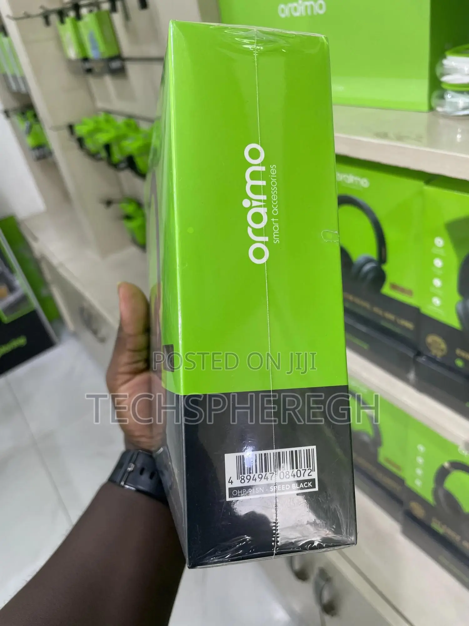 Brand New Oraimo Boompop N (Ohp-915n) – Anc, 65-Hr Battery, Havybass