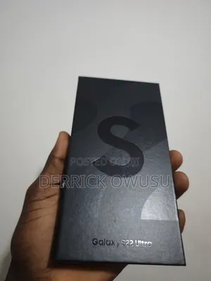 New Samsung Galaxy S22 Ultra 128 GB Black