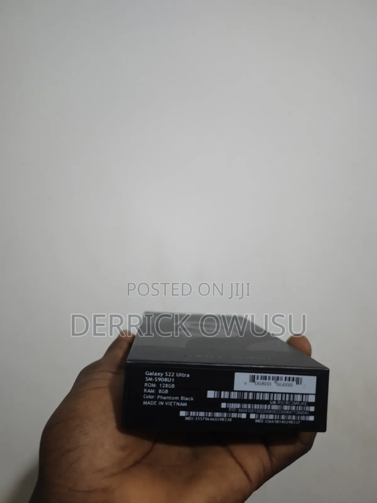 New Samsung Galaxy S22 Ultra 128 GB Black