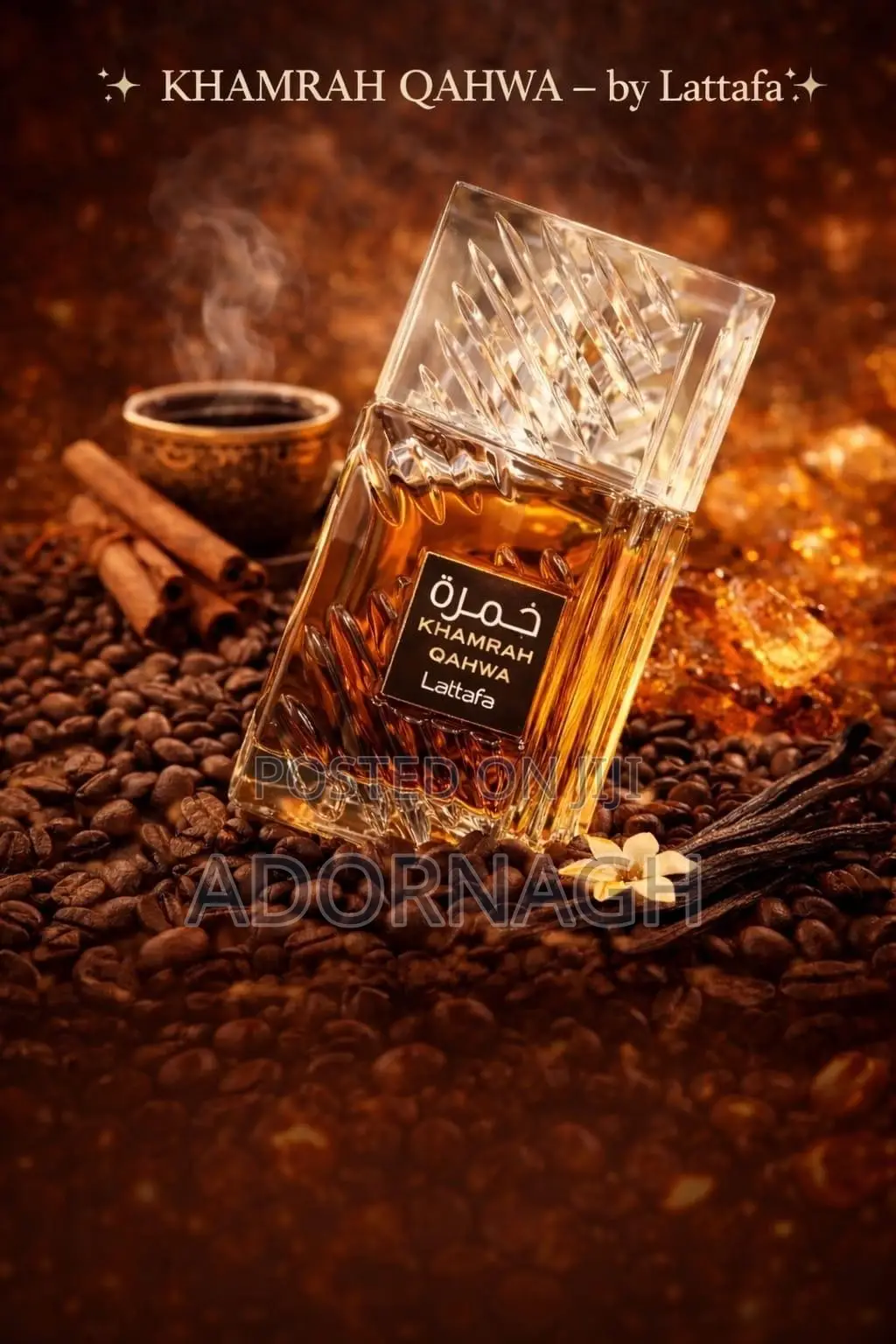 Lattafa Khamrah Qahwa 100ml – Sweet Long Lasting Perfume