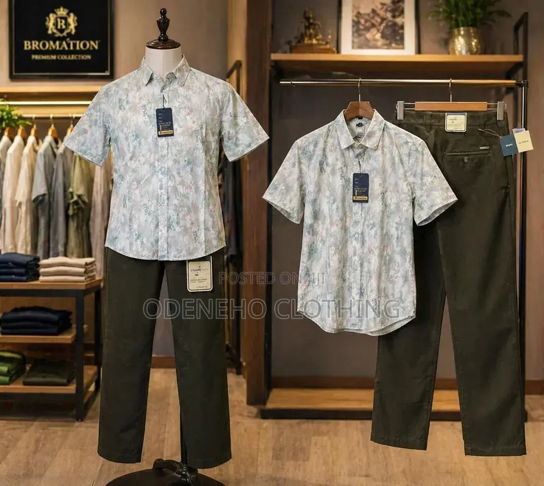 Khaki and Shirt Combo