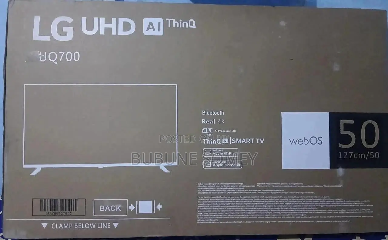 50" Lg Smart Tv