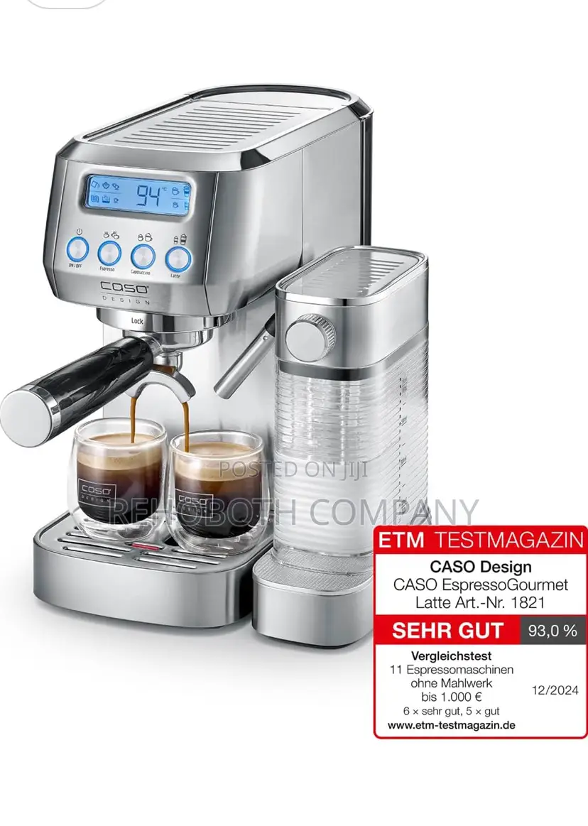 Caso Espresso Gourmet Latte - Filter Machine