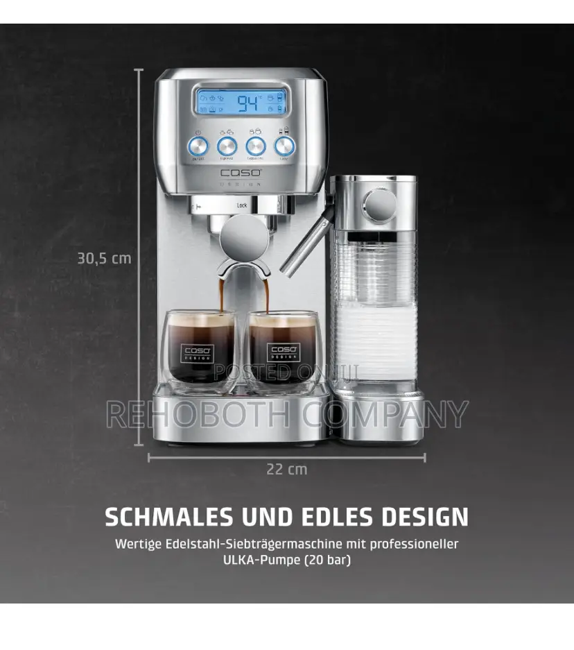 Caso Espresso Gourmet Latte - Filter Machine
