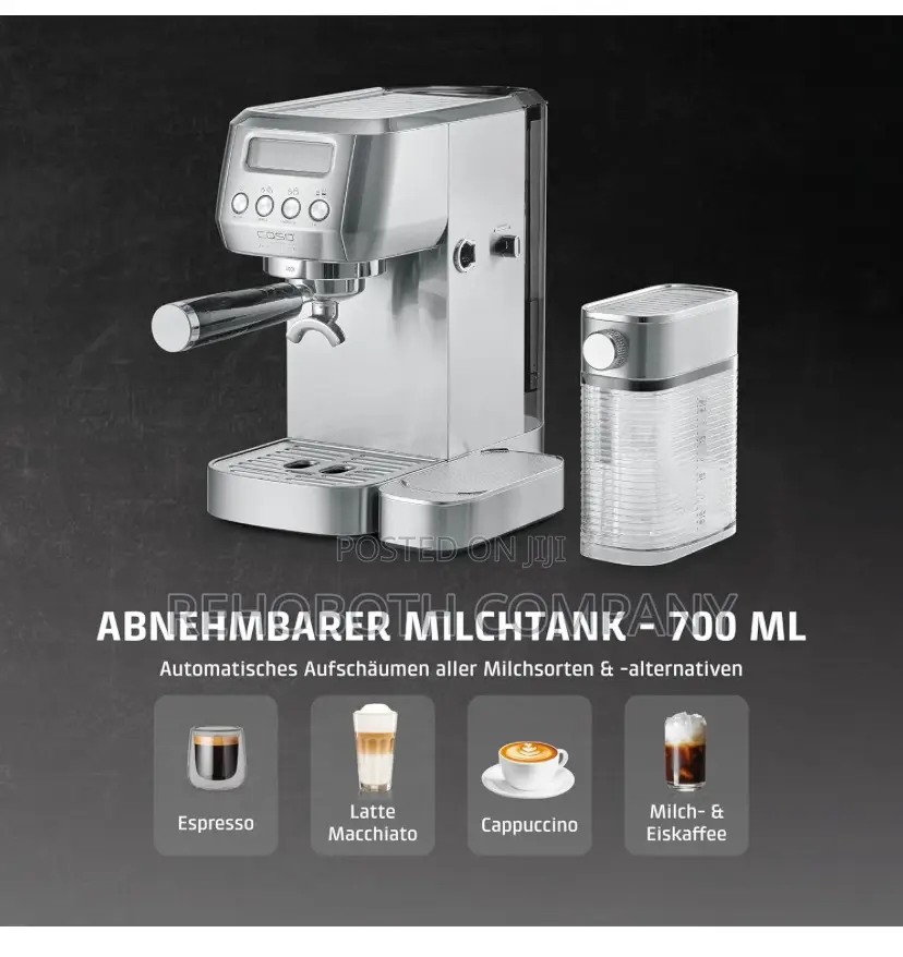 Caso Espresso Gourmet Latte - Filter Machine