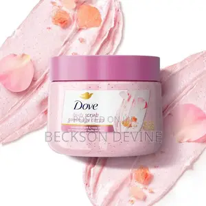 Dove Himalayan Salt Rose Oil Body Scrub