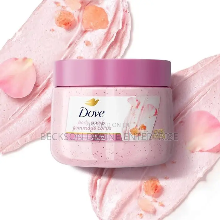 Dove Himalayan Salt Rose Oil Body Scrub