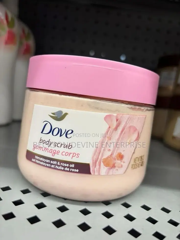 Dove Himalayan Salt Rose Oil Body Scrub