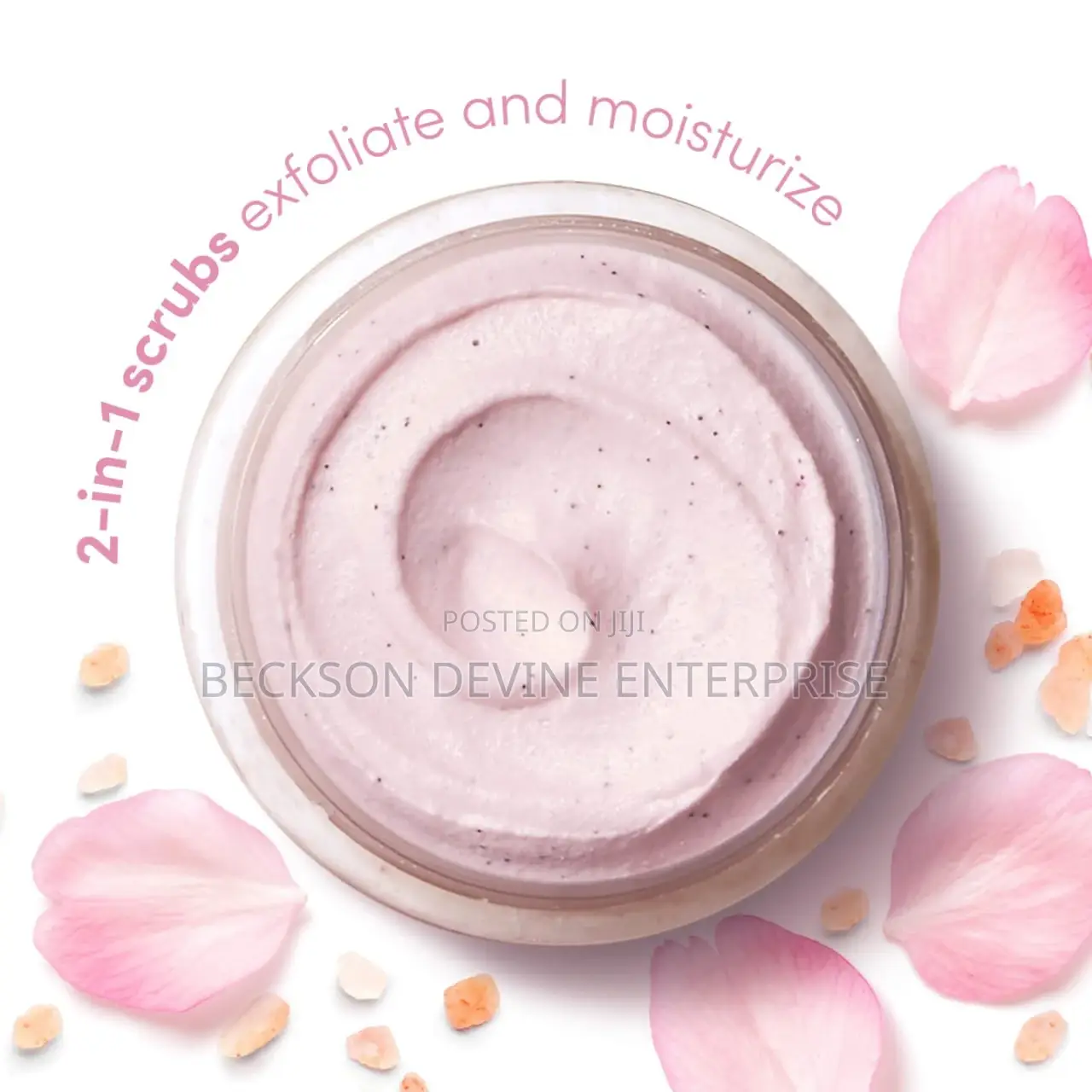 Dove Himalayan Salt Rose Oil Body Scrub