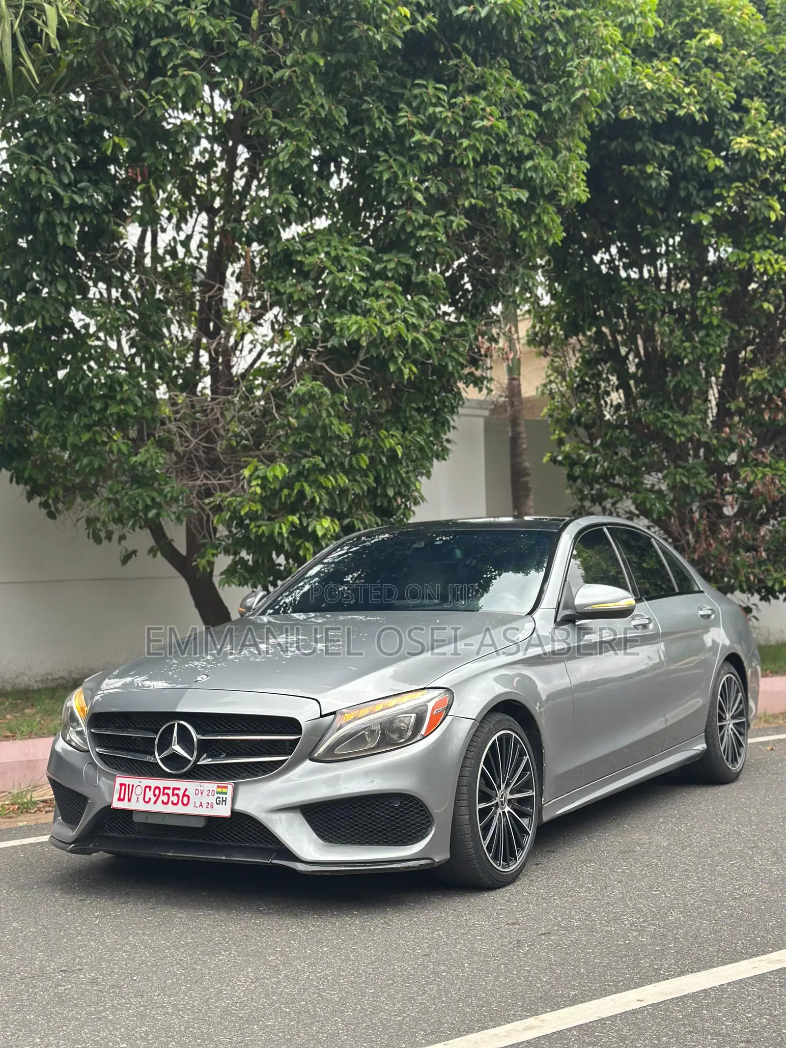 Mercedes-Benz C300 Luxury 4Matic Sedan AWD (2.0L 4cyl 7A) 2016 Silver