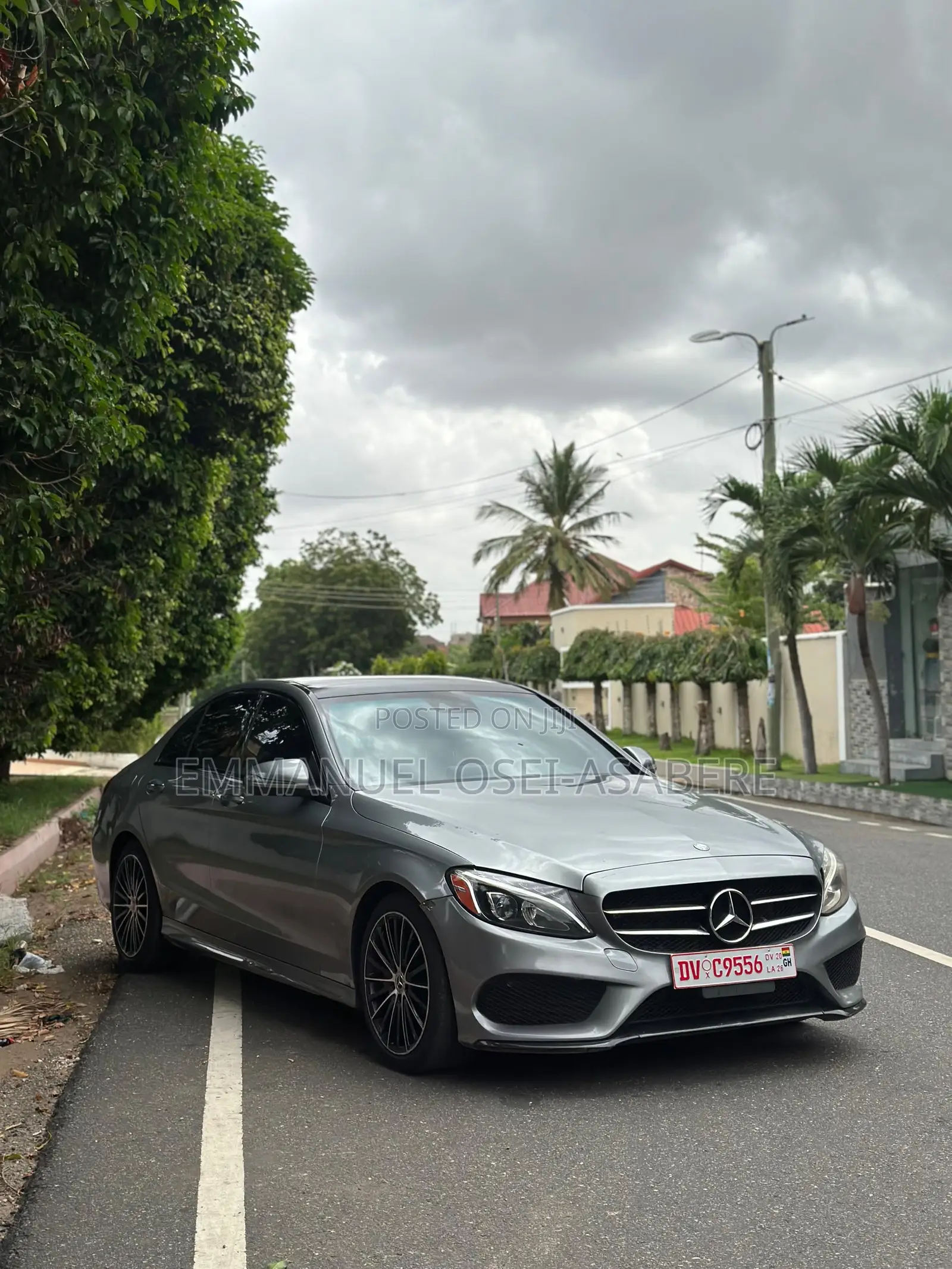 Mercedes-Benz C300 Luxury 4Matic Sedan AWD (2.0L 4cyl 7A) 2016 Silver