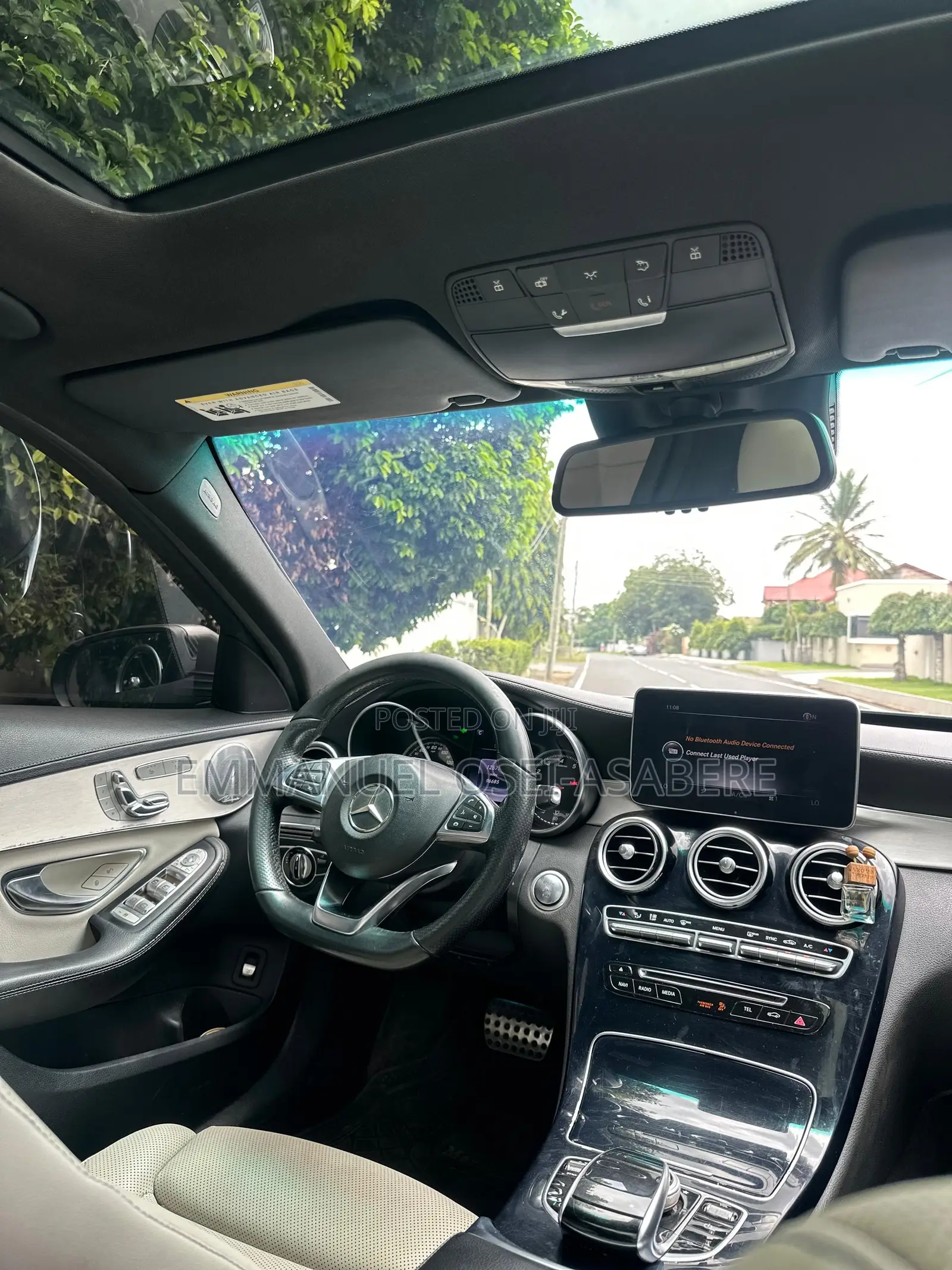 Mercedes-Benz C300 Luxury 4Matic Sedan AWD (2.0L 4cyl 7A) 2016 Silver