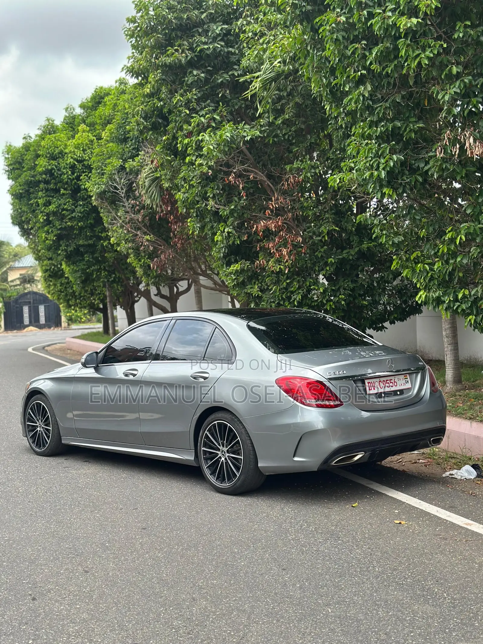 Mercedes-Benz C300 Luxury 4Matic Sedan AWD (2.0L 4cyl 7A) 2016 Silver