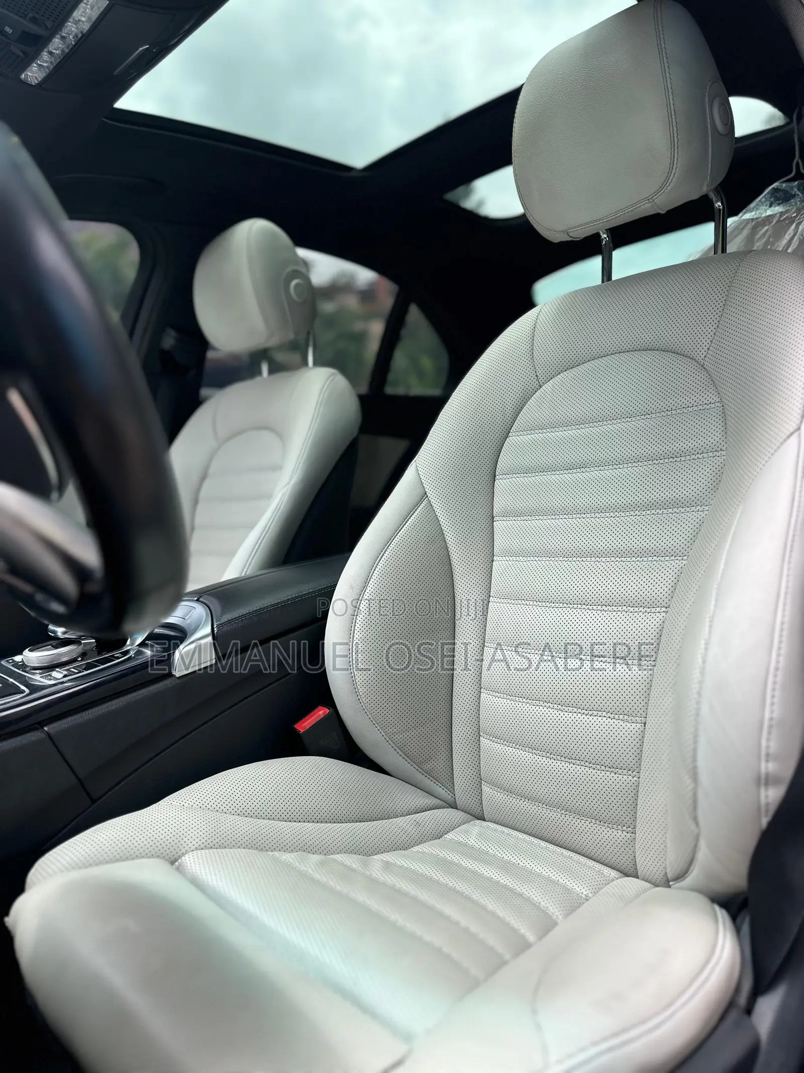 Mercedes-Benz C300 Luxury 4Matic Sedan AWD (2.0L 4cyl 7A) 2016 Silver