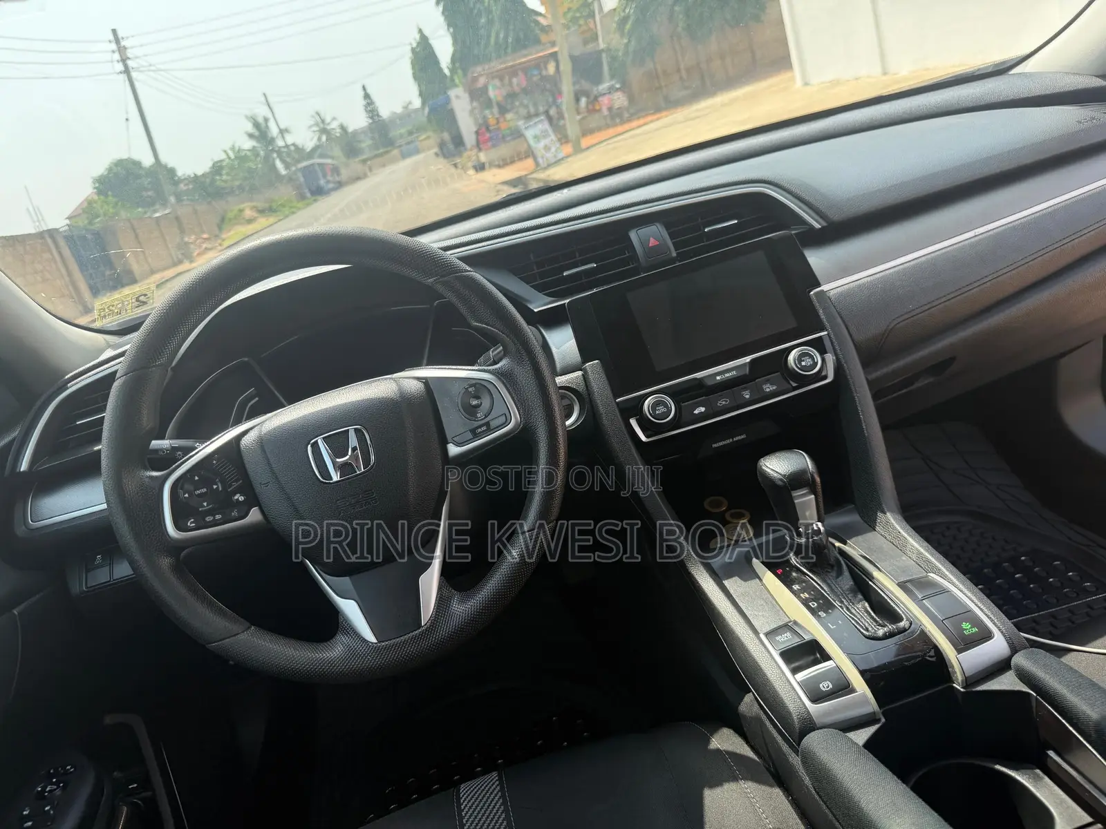 Honda Civic EX Sedan 2018 Gray