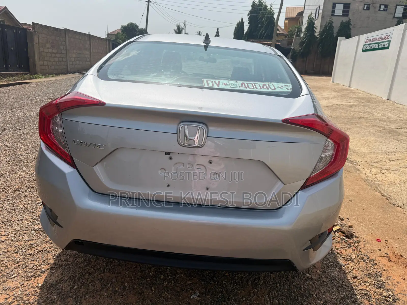 Honda Civic EX Sedan 2018 Gray