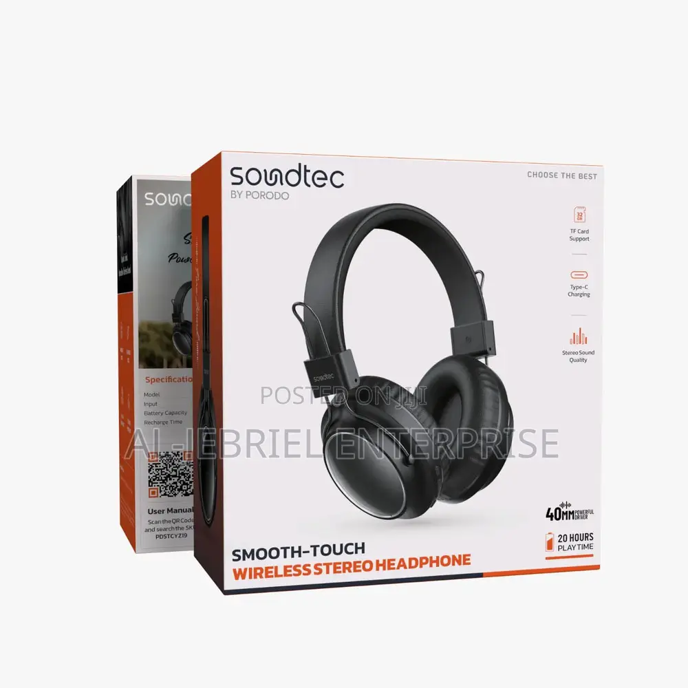Porodo Wireless Headphone