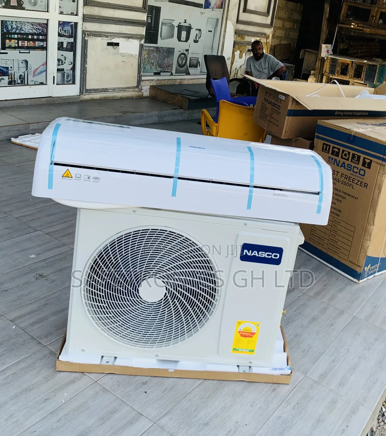 Newly Bulky Nasco 2.0hp R410 Split Dual Inverter Air Conditioner White