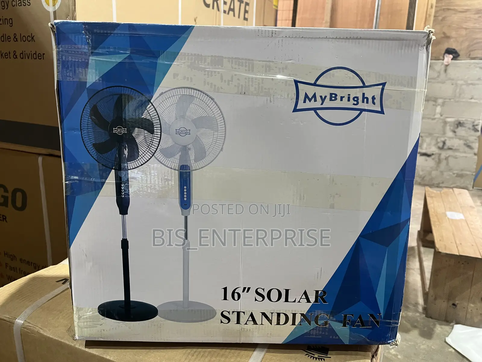 Rechargeable Fan 16” Inch to 18”