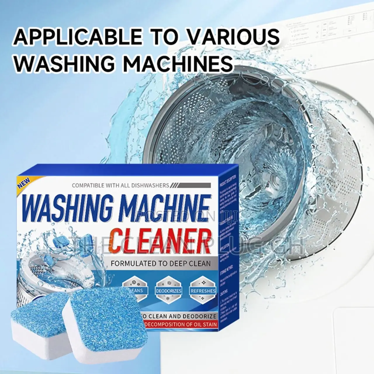 24 PCS Washing Machine Cleaner